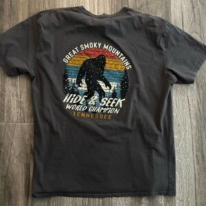 Great Smoky Mountains Bigfoot T-shirt